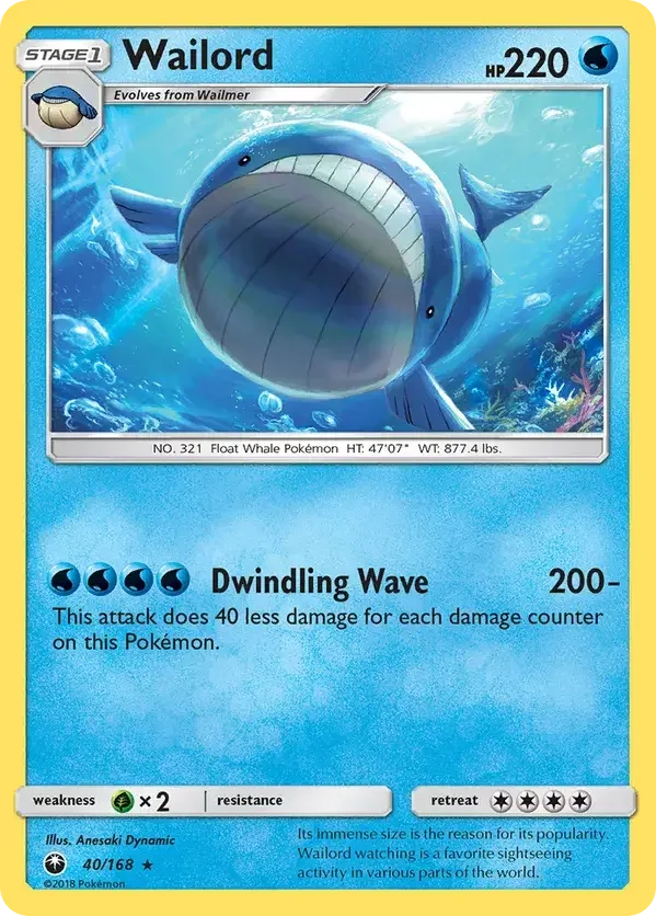 Pokémon card 40 from Celestial Storm set