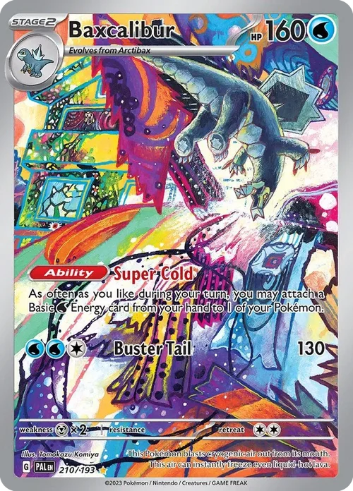 210/193 from Paldea Evolved Illustration Rare Pokemon Card