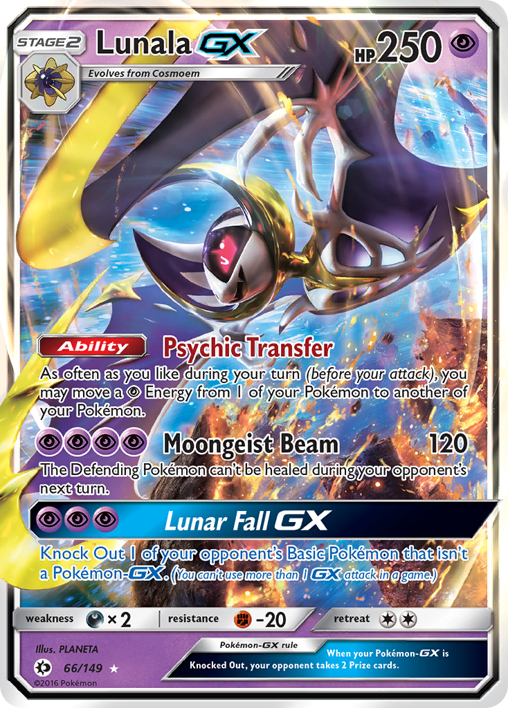 Card 66 Pokémon card from Sun & Moon set