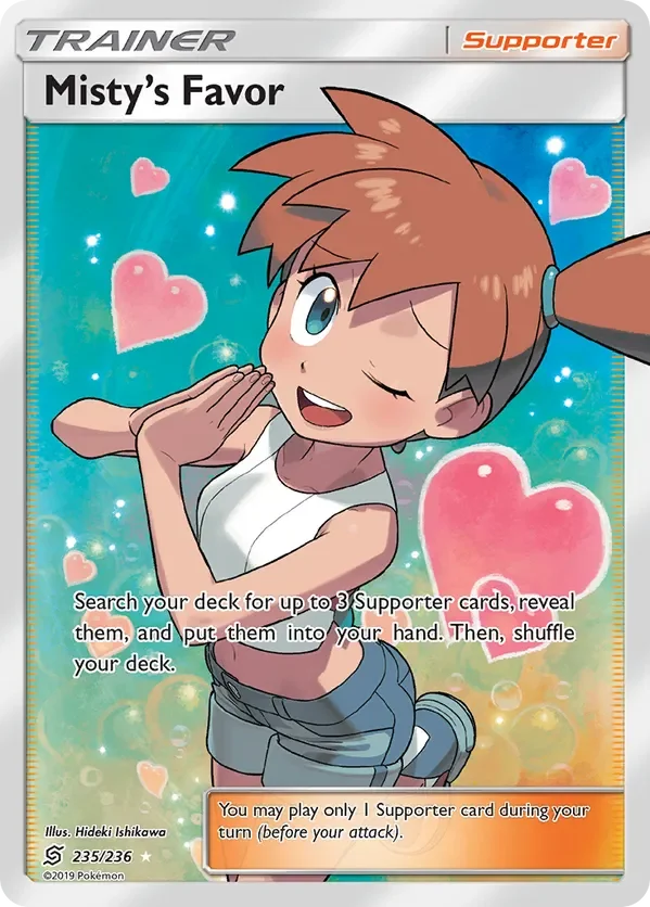 Card 235 Pokémon card from Unified Minds set