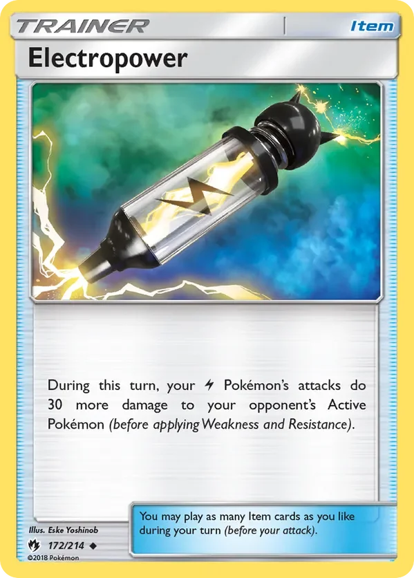 Card 172 Pokémon card from Lost Thunder set