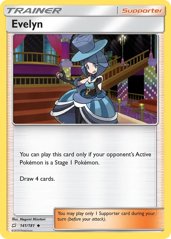 Card 141 Pokémon card from Team Up set