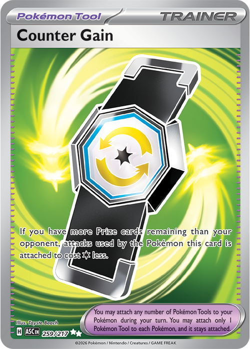 Pokemon Card 259 Pokémon card from Ascended Heroes