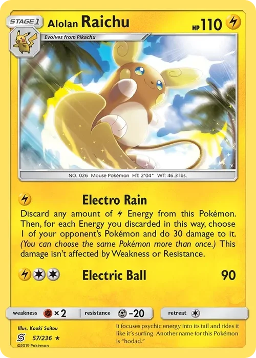 57/236 from Unified Minds Holo Rare Pokemon Card