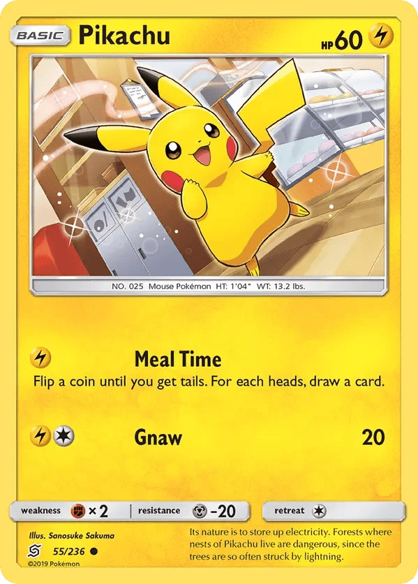 Card 55 Pokémon card from Unified Minds set