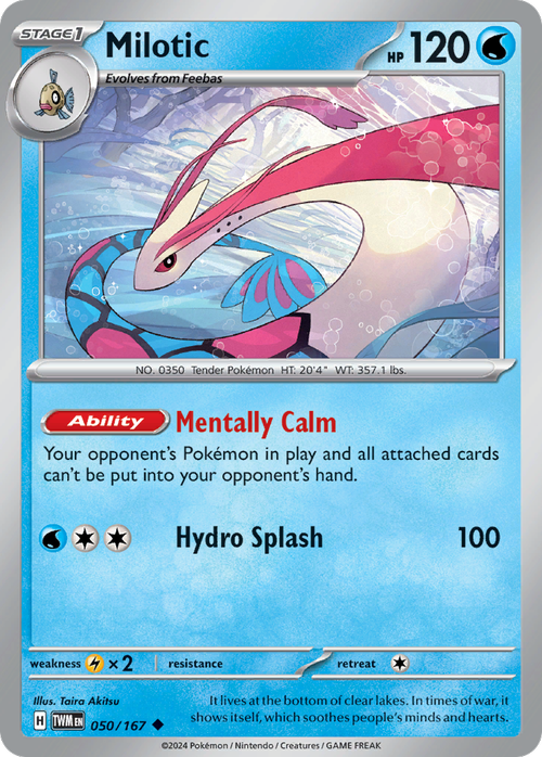 050/167 from Twilight Masquerade Card List Uncommon Pokemon Card