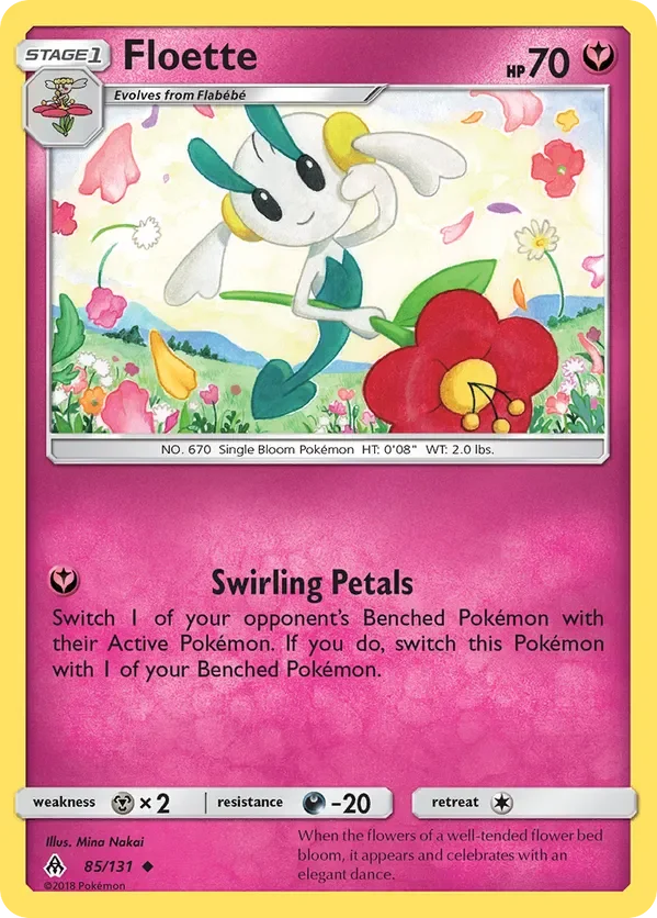 Card 85 Pokémon card from Forbidden Light set