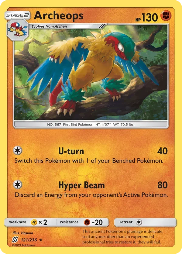 Card 121 Pokémon card from Unified Minds set