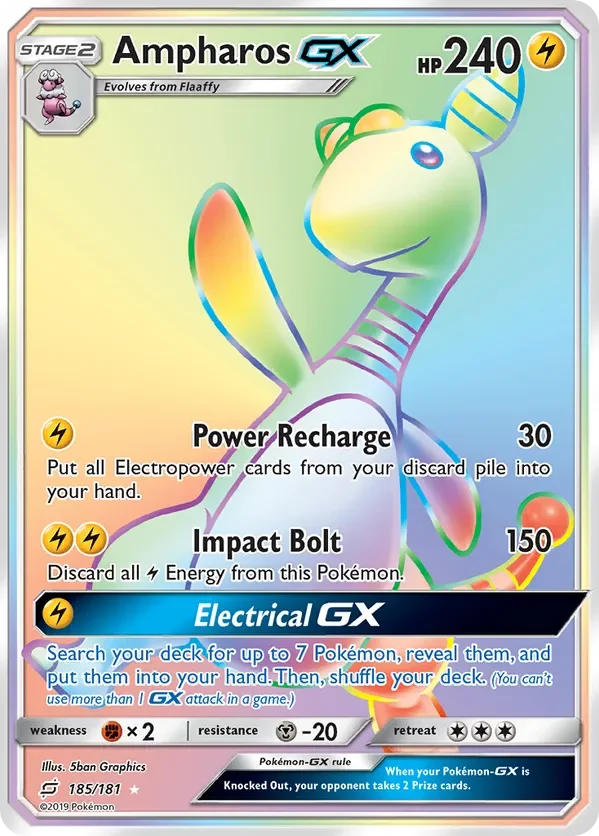 Card 185 Pokémon card from Team Up set