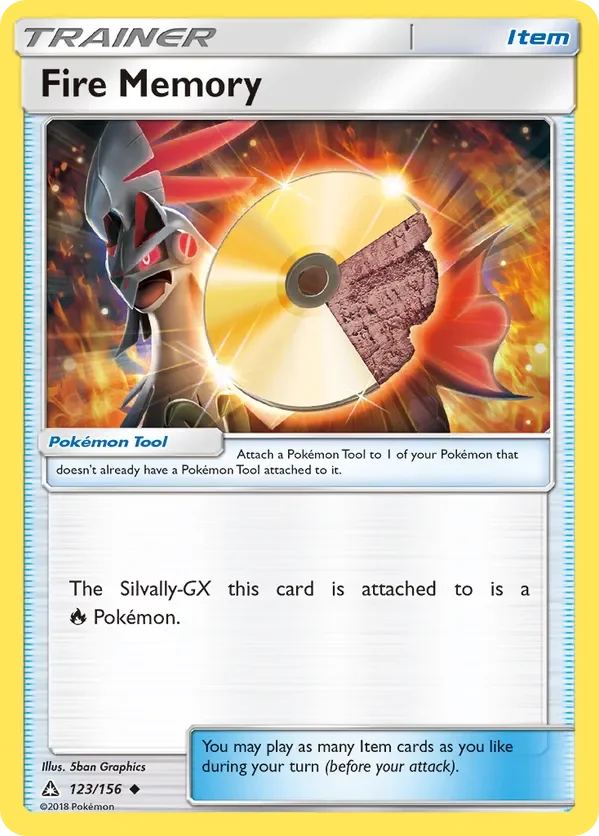 Card 123 Pokémon card from Ultra Prism set
