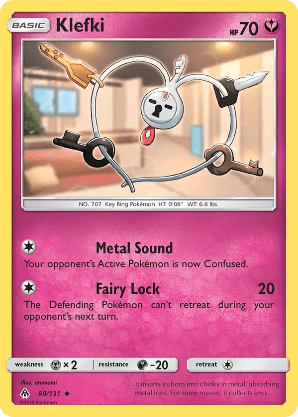 Card 89 Pokémon card from Forbidden Light set