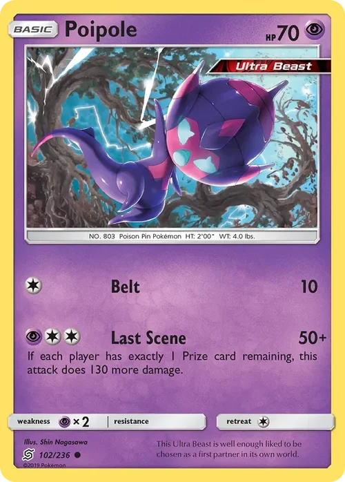 102/236 from Unified Minds Common Pokemon Card