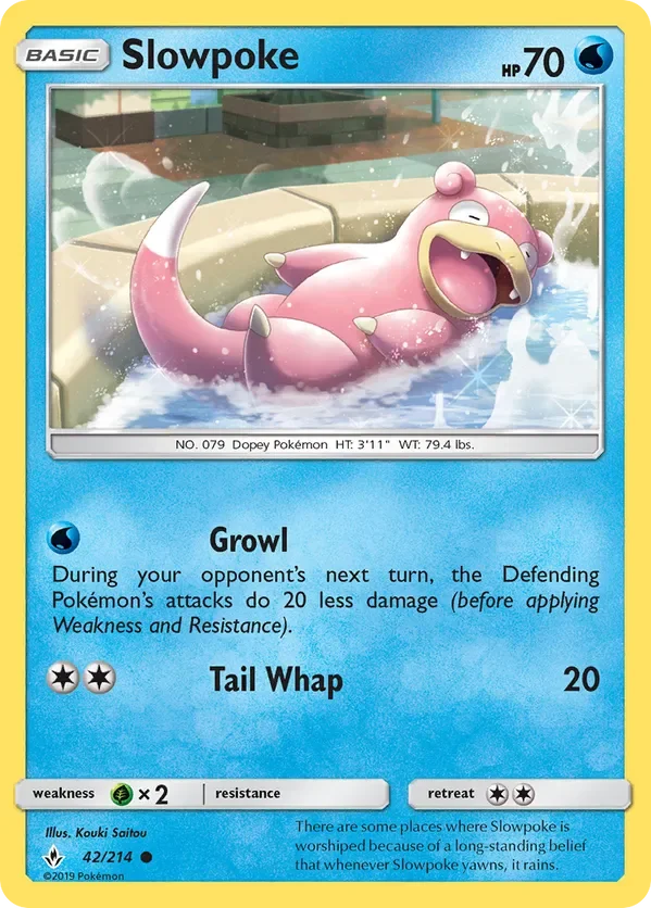 Card 42 Pokémon card from Unbroken Bonds set