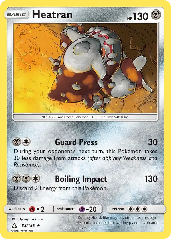 Card 88 Pokémon card from Ultra Prism set