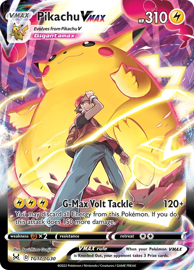 Pikachu VMAX from Lost Origins