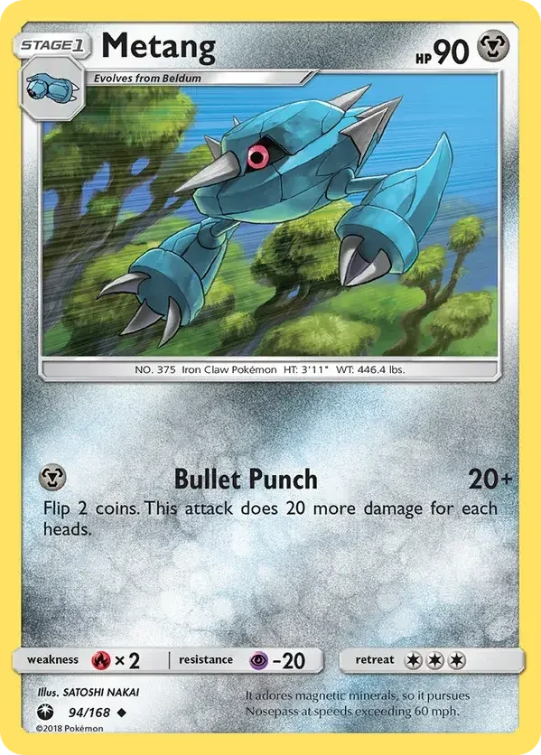 Pokémon card 94 from Celestial Storm set