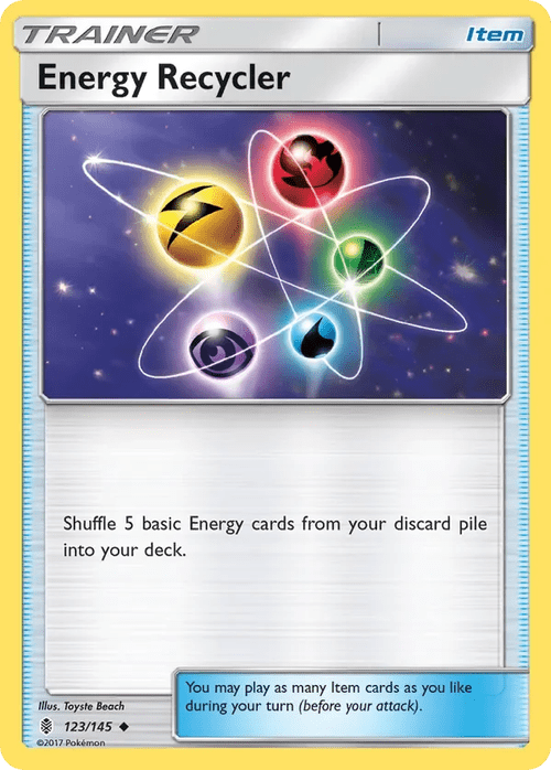 123/145 from Guardians Rising Uncommon Trainer Card
