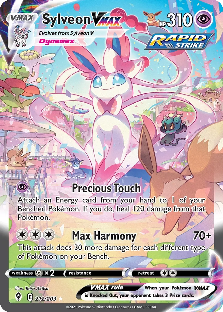 Evolving Skies Sylveon VMAX