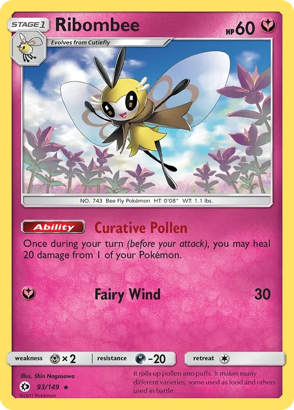 Card 93 Pokémon card from Sun & Moon set