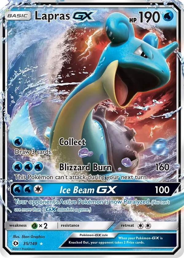 Card 35 Pokémon card from Sun & Moon set