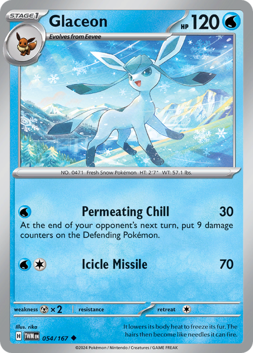 054/167 from Twilight Masquerade Card List Uncommon Pokemon Card
