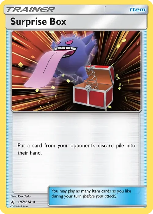 187/214 from Unbroken Bonds Uncommon Trainer Card