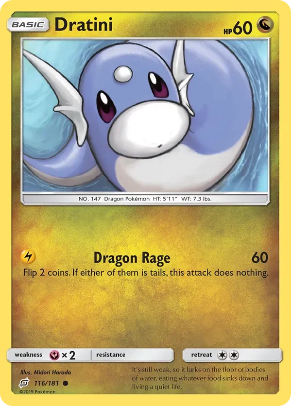 Card 116 Pokémon card from Team Up set