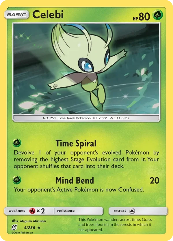 Card 4 Pokémon card from Unified Minds set