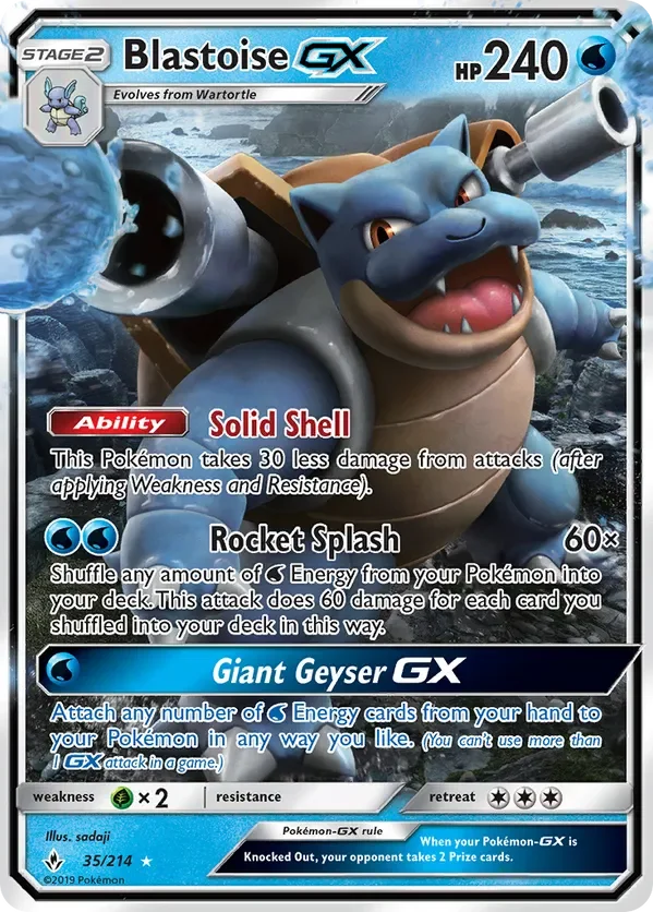 Card 35 Pokémon card from Unbroken Bonds set