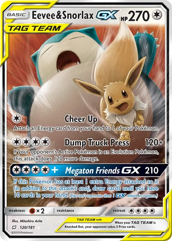 Card 120 Pokémon card from Team Up set