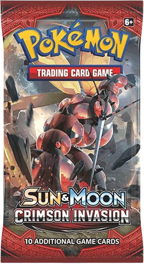 Sun & Moon Crimson Invasion Booster Pack