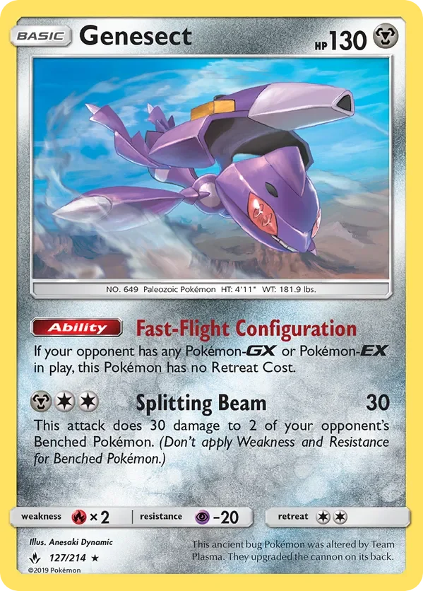 Card 127 Pokémon card from Unbroken Bonds set