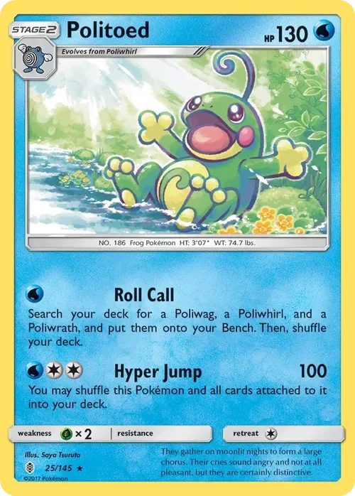 25/145 from Guardians Rising Holo Rare Pokemon Card