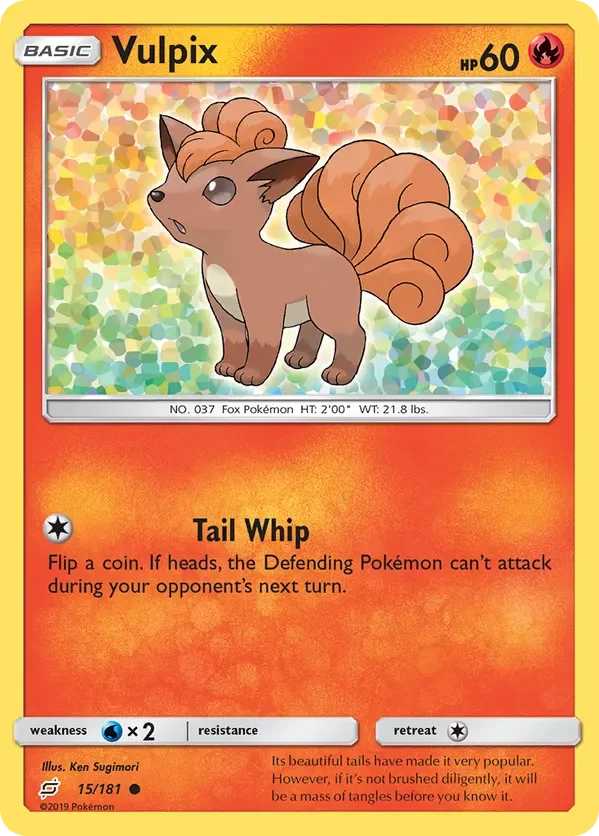 Card 15 Pokémon card from Team Up set