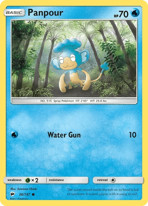 36/147 from Burning Shadows Common Pokemon Card