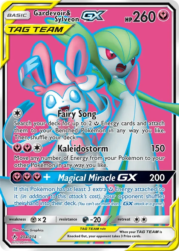Card 204 Pokémon card from Unbroken Bonds set