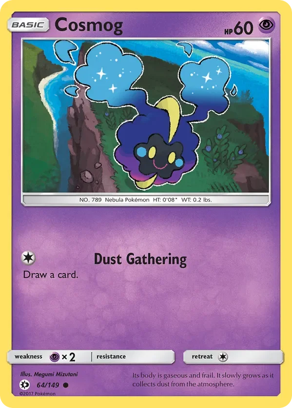 Card 64 Pokémon card from Sun & Moon set