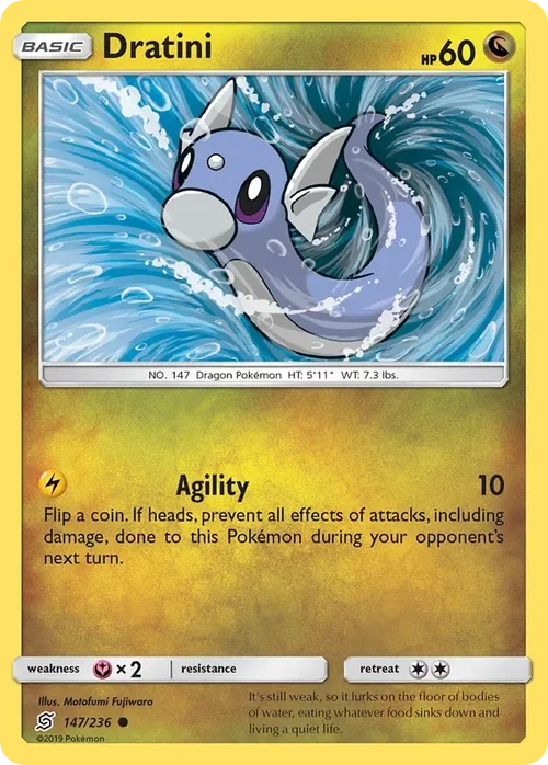 147/236 from Unified Minds Common Pokemon Card