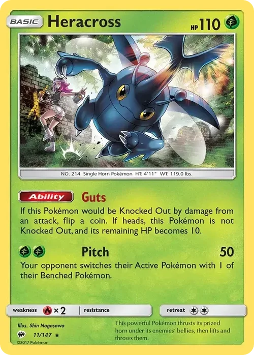 11/147 from Burning Shadows Rare Pokemon Card