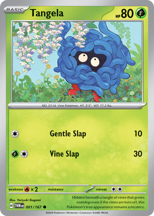 001/167 from Twilight Masquerade Card List Common Pokemon Card