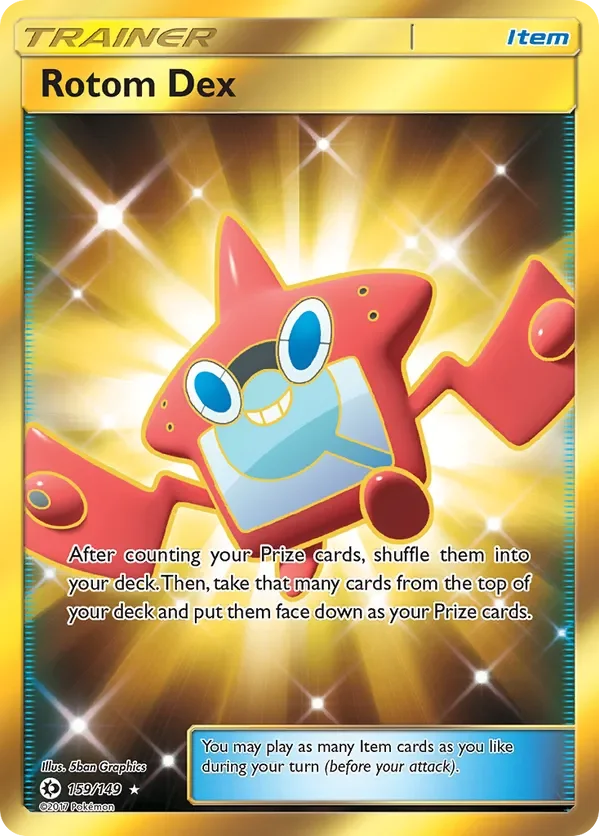 Card 159 Pokémon card from Sun & Moon set