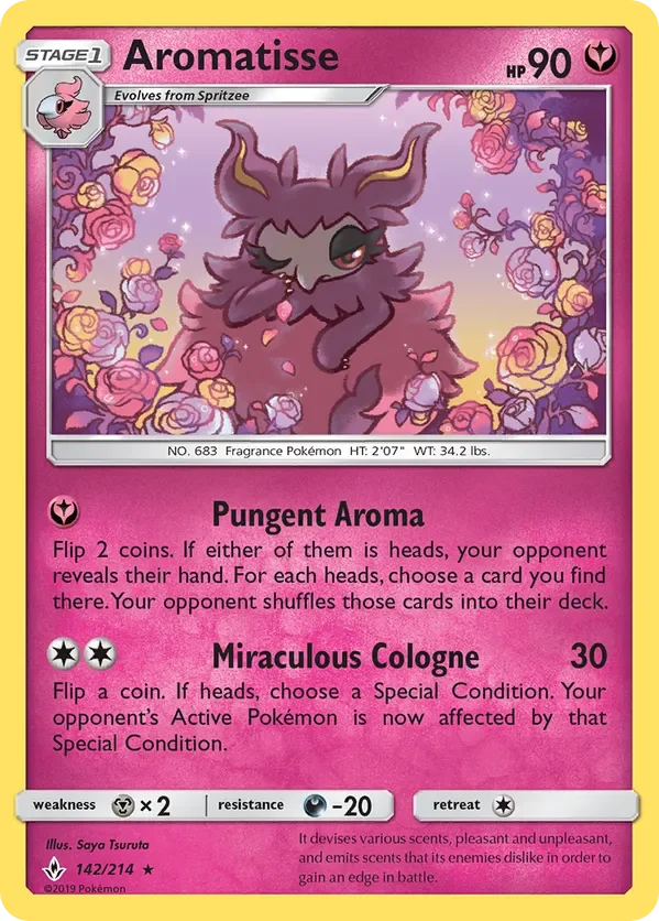 Card 142 Pokémon card from Unbroken Bonds set