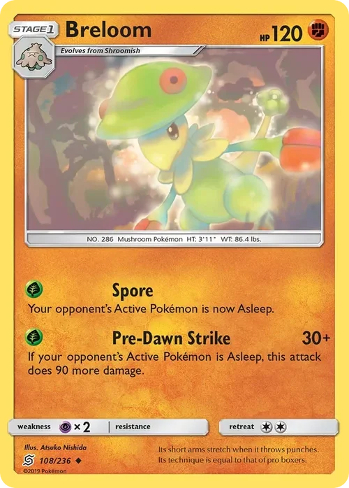 108/236 from Unified Minds Uncommon Pokemon Card