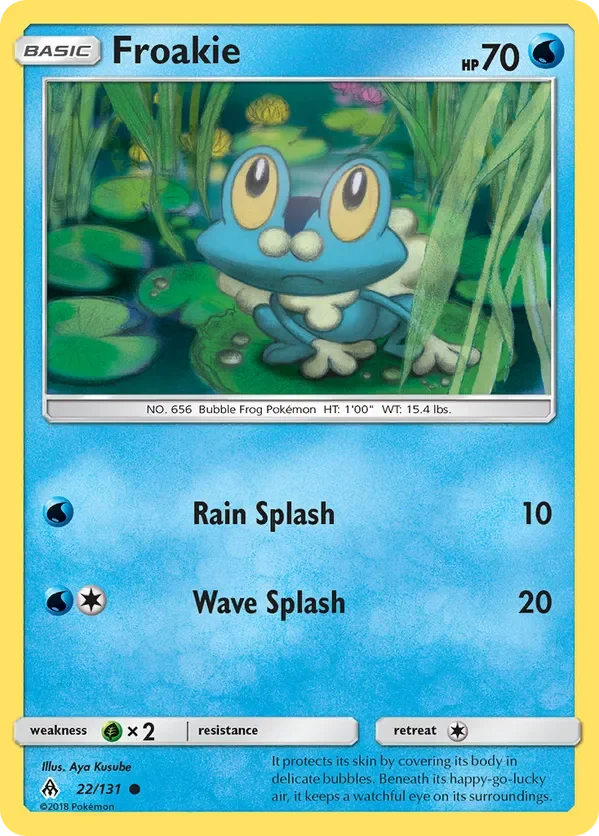 Card 22 Pokémon card from Forbidden Light set