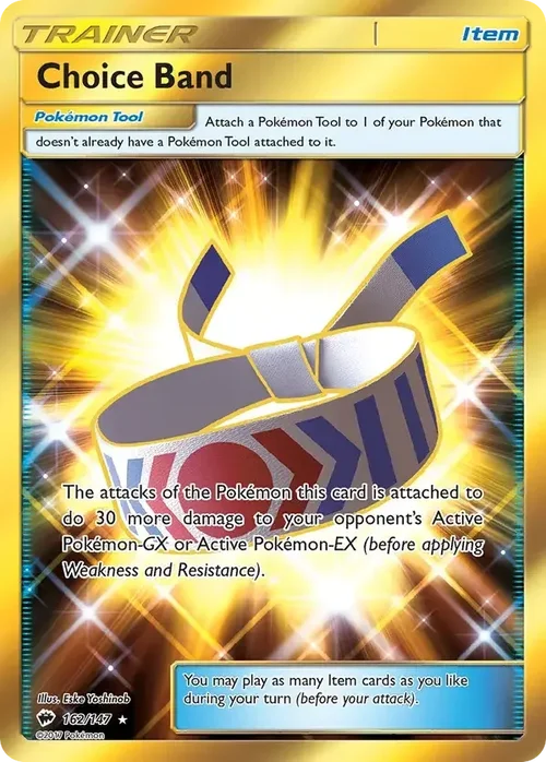 162/147 from Burning Shadows Gold Secret Rare Trainer Card
