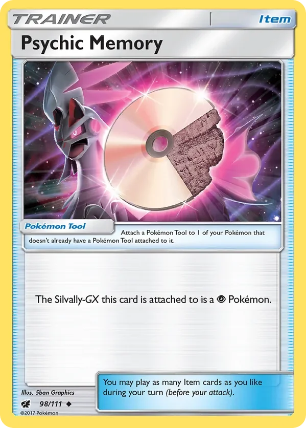 Card 98 Pokémon card from Crimson Invasion set