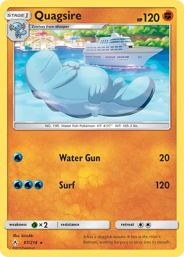 Card 97 Pokémon card from Unbroken Bonds set