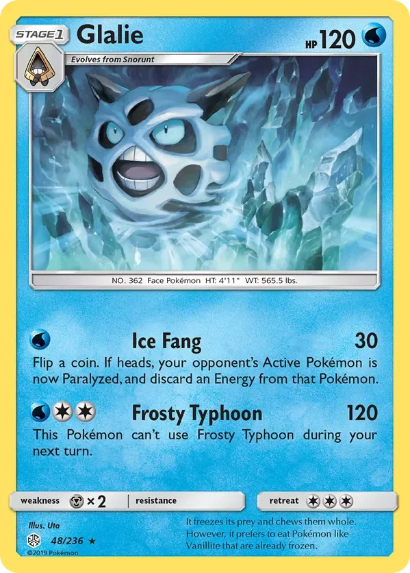 Card 48 Pokémon card from Cosmic Eclipse set