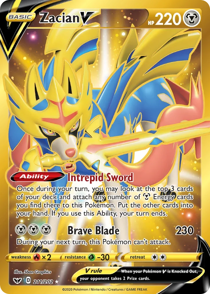 Sword and Shield Zacian V