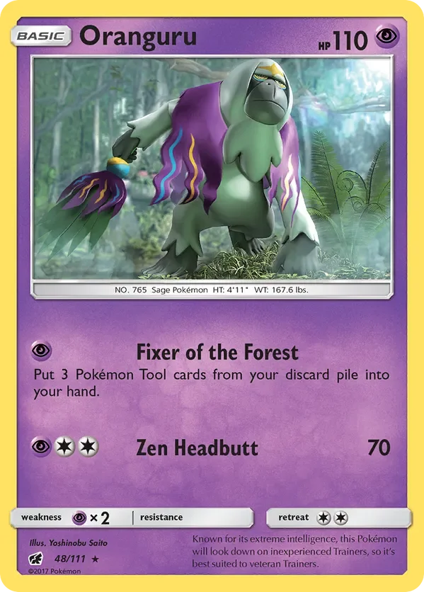 Card 48 Pokémon card from Crimson Invasion set